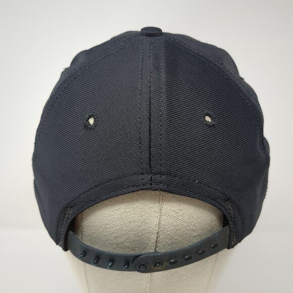 USS Long Beach CGN-9 Snapback Hat Blue One Size Adjustable Northstar - Picture 6 of 10